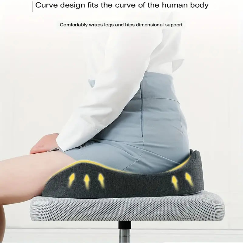 Adjustable Memory Foam Comfort Office Chair Cushion