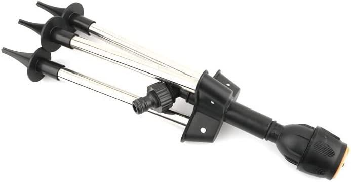 Automatic Garden Sprinkler with Adjustable Tripod for Efficient Watering
