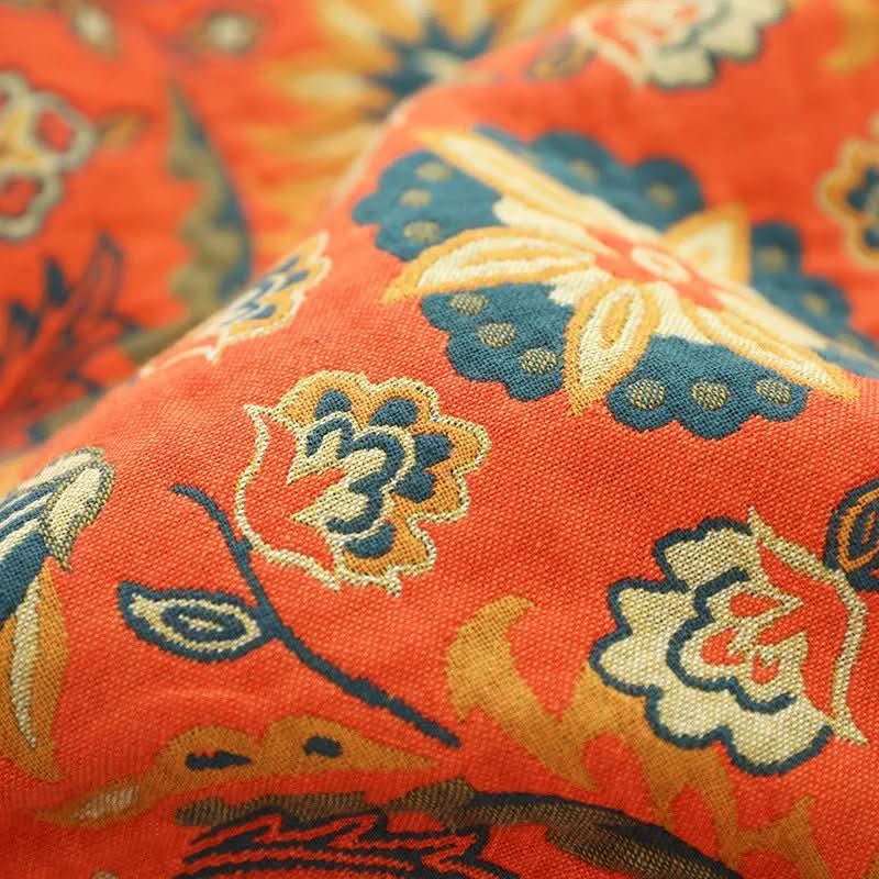 Boho Cotton Throw Blanket