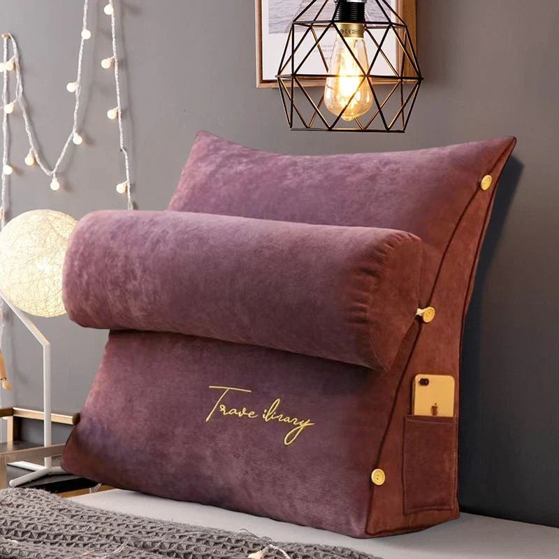 Ergonomic Wedge Back Support Pillow - Comfortable Design