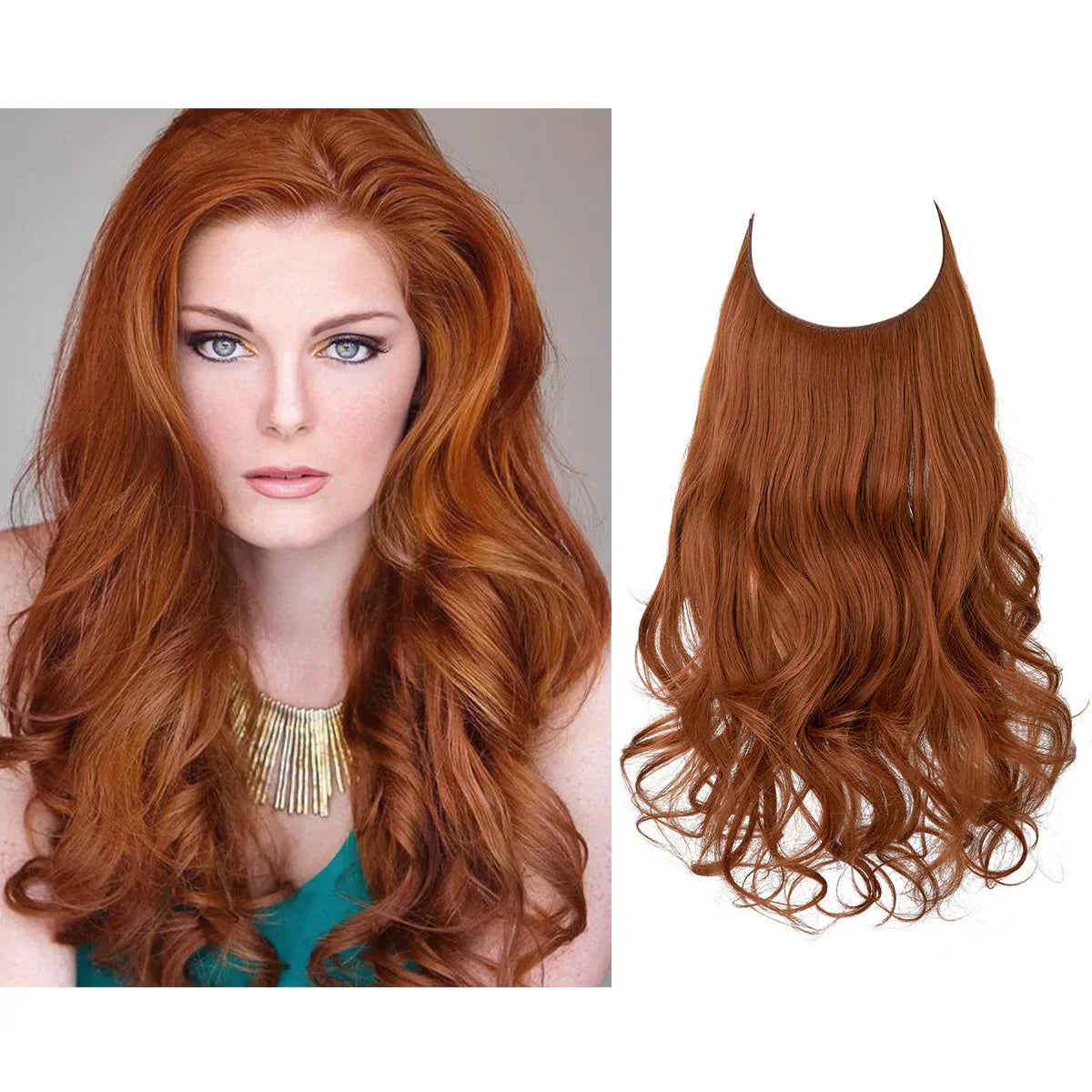 Human Hair Extensions - Brown & Blonde