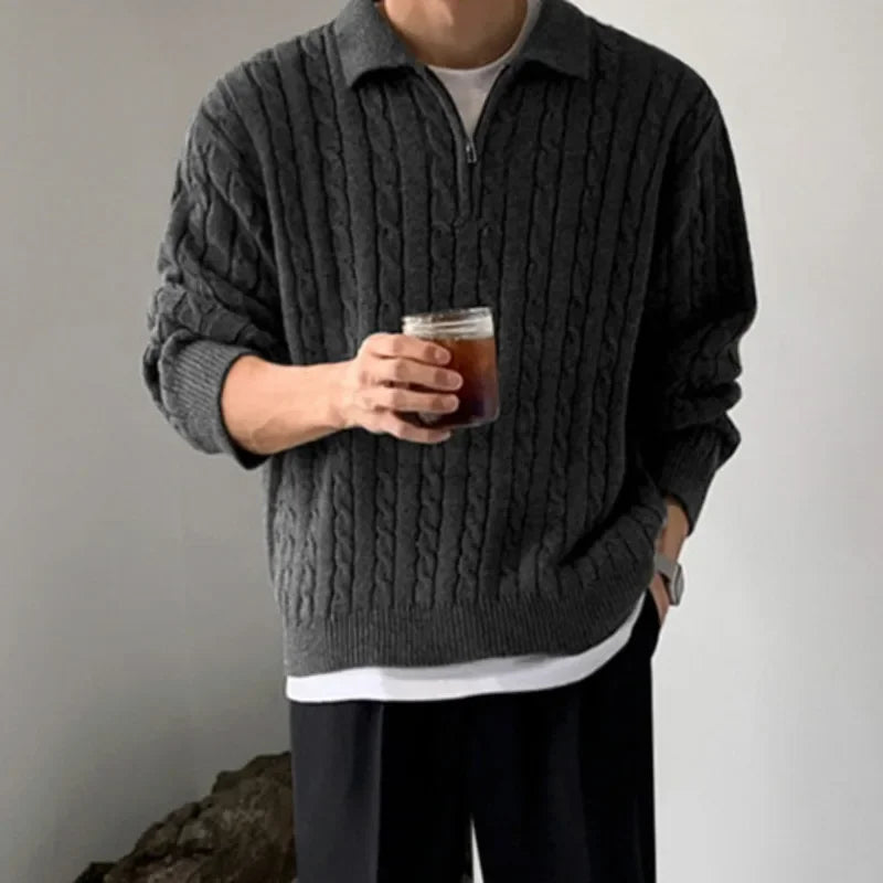 Men's Cable-Knit Sweater