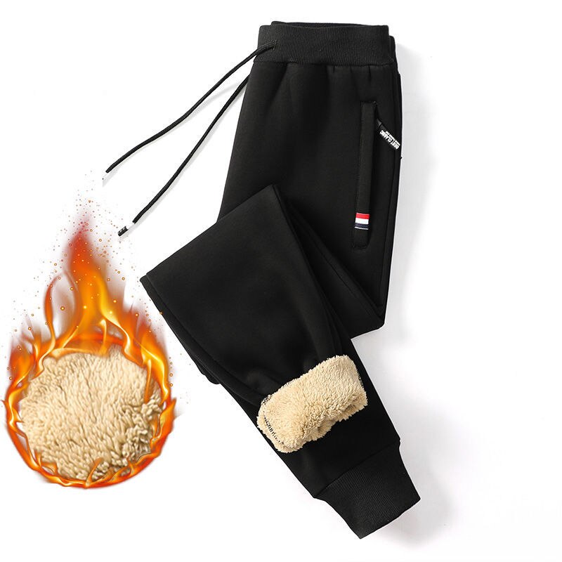 Men's Warm Thermal Sweatpants – Winter Comfort & Style