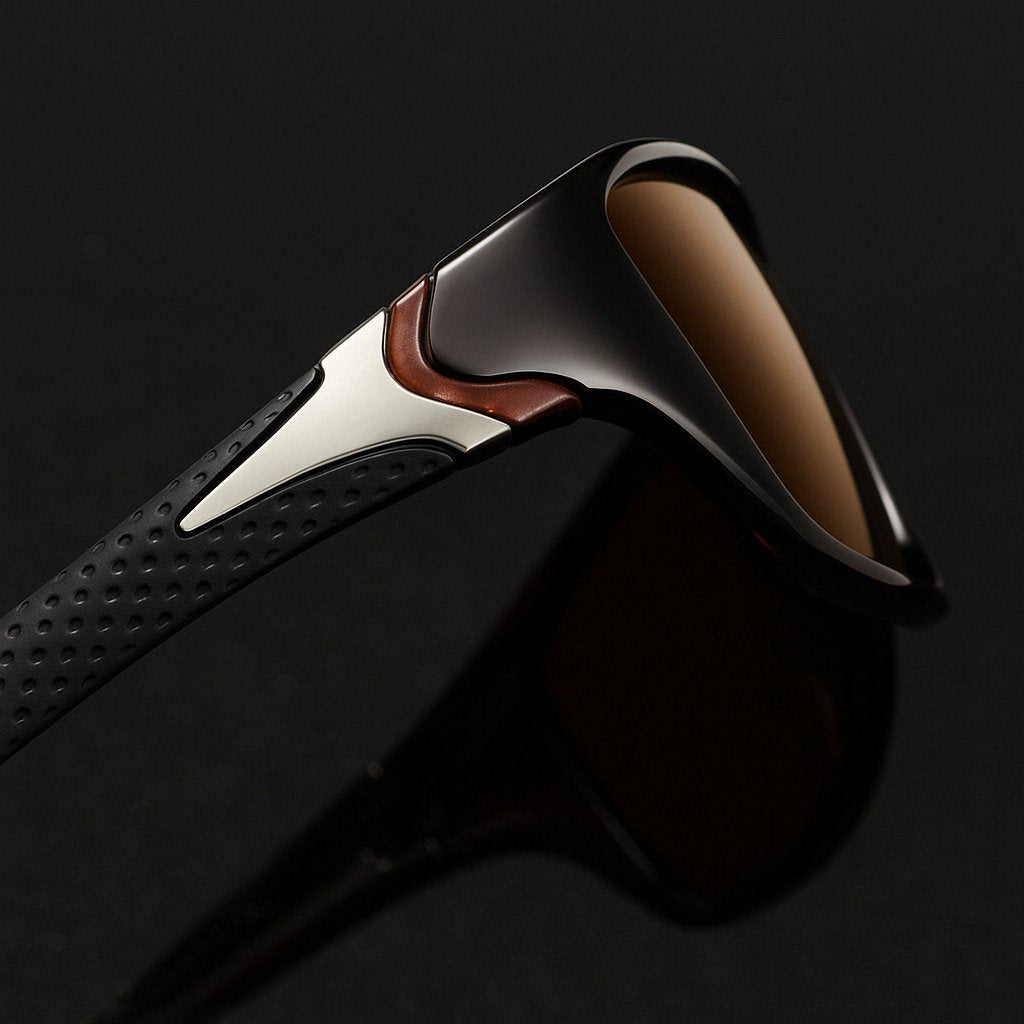 Men's Wraparound Polarized Sport Sunglasses for Enhanced Vision