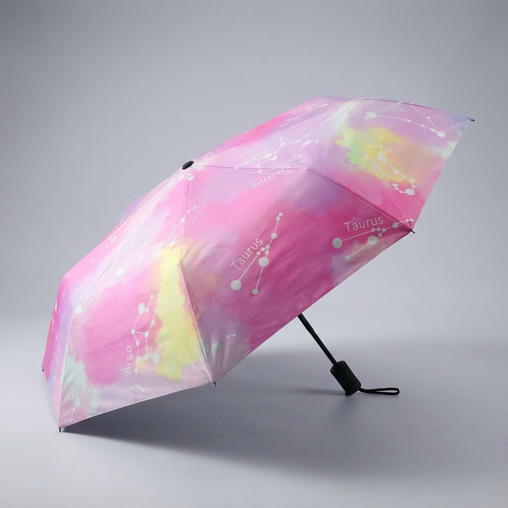 Unisex Automatic Folding Travel Umbrella - Compact & Windproof
