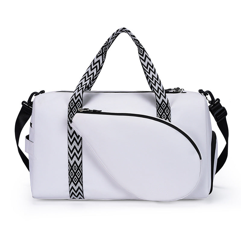 Unisex Multifunctional Gym Duffel Bag with Multiple Compartments