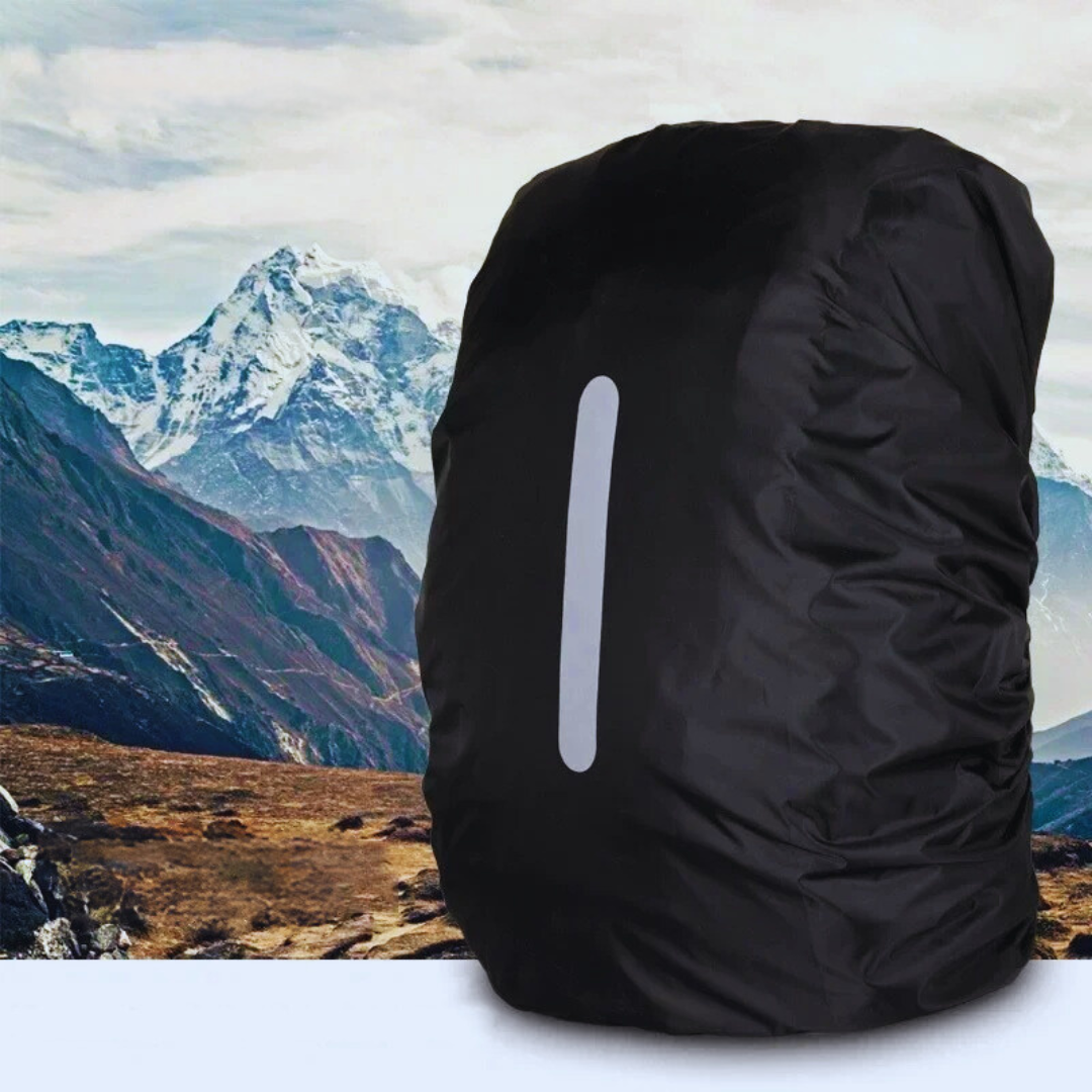 Unisex Waterproof Backpack Rain Cover - Reflective & Adjustable