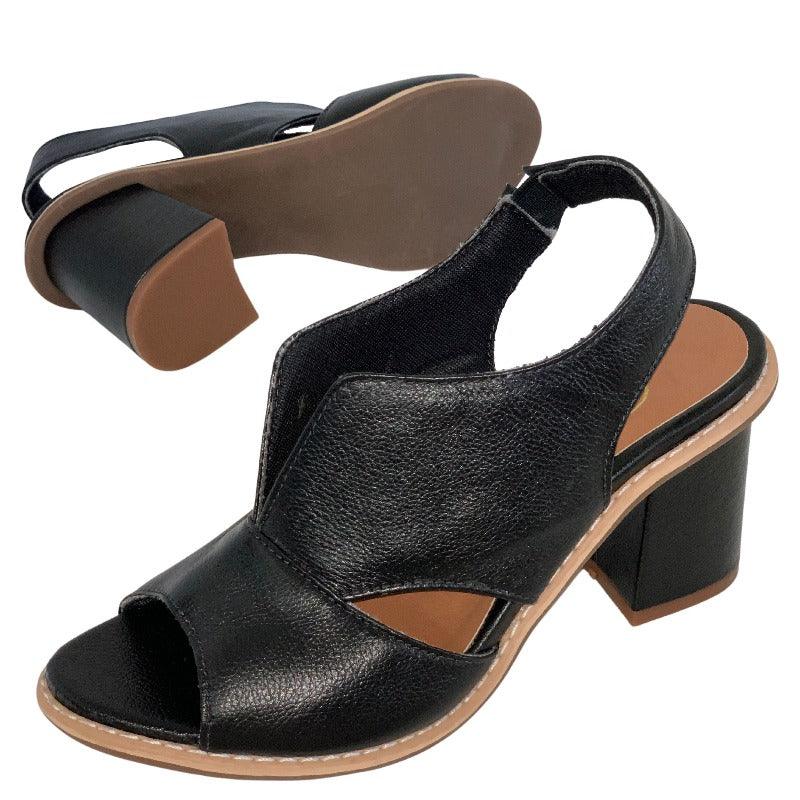 Women's Block Heel Comfort Sandals for All-Day Wear