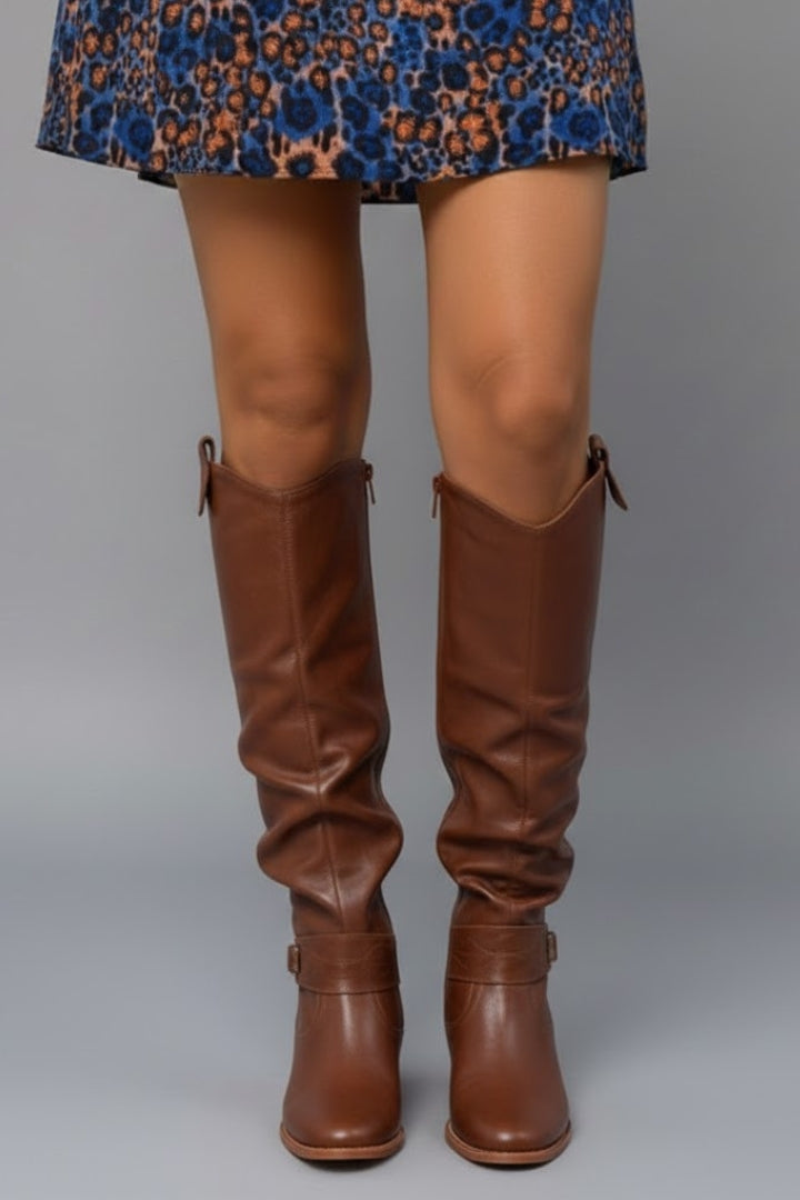 Women's Comfortable Flat Knee-High Boots