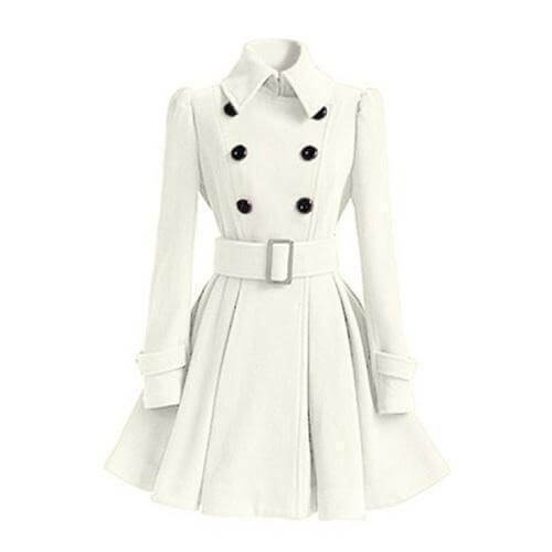 Women's Double-Breasted Trench Coat