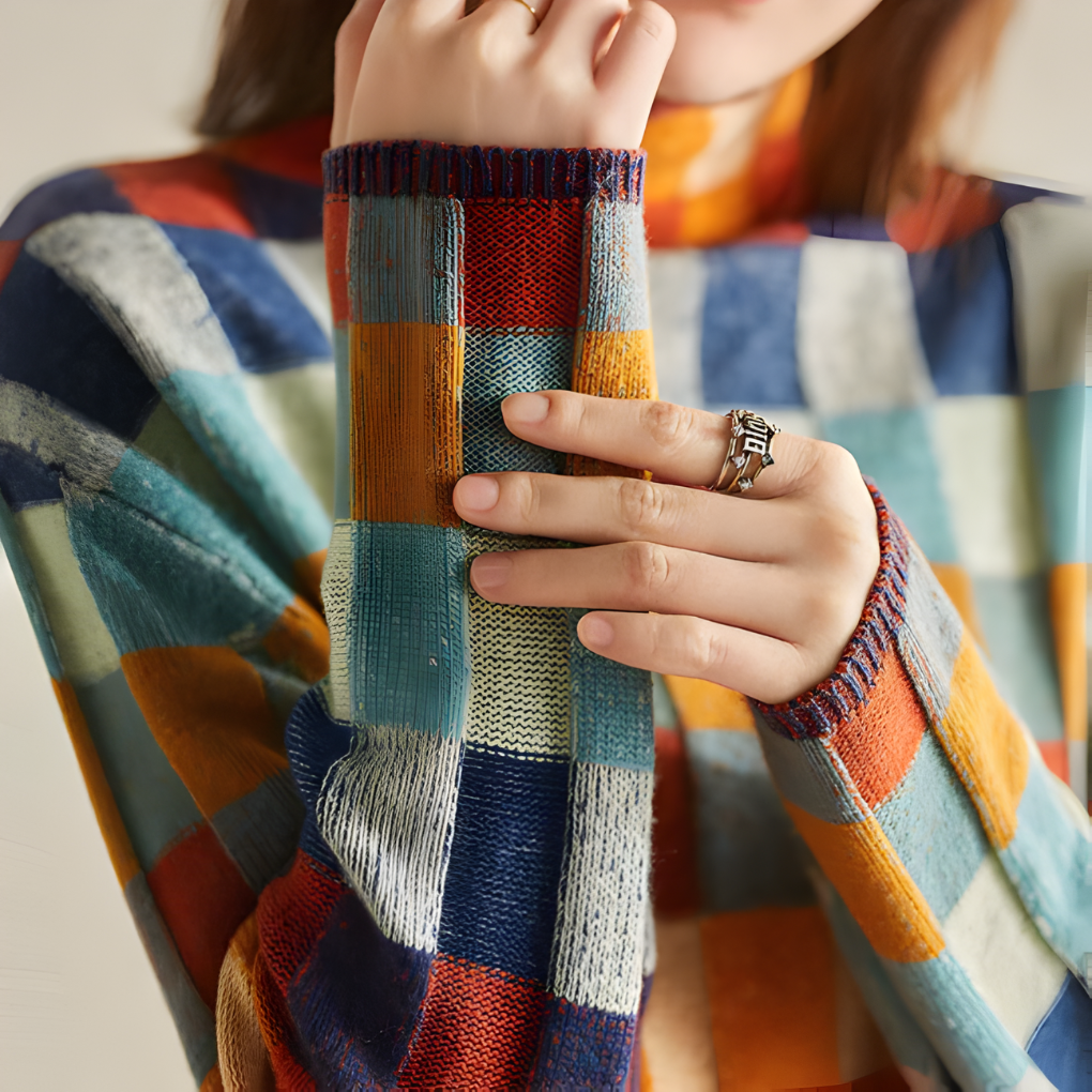 Women's High-Neck Sweater