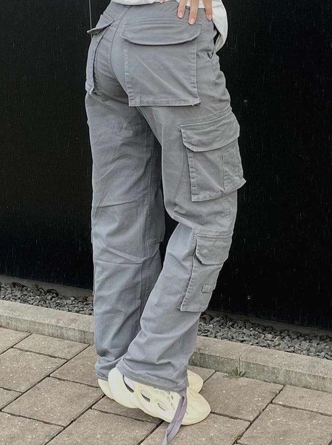 Women's Wide-Leg Cargo Pants