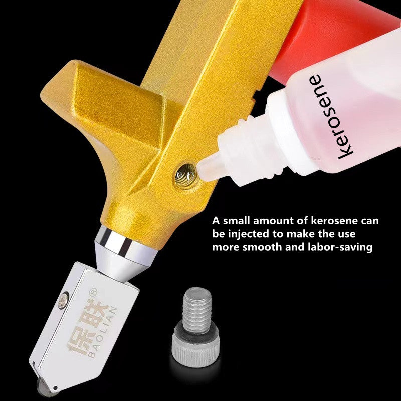 2-in-1 Professional Grade Glass and Ceramic Tile Roller Cutter