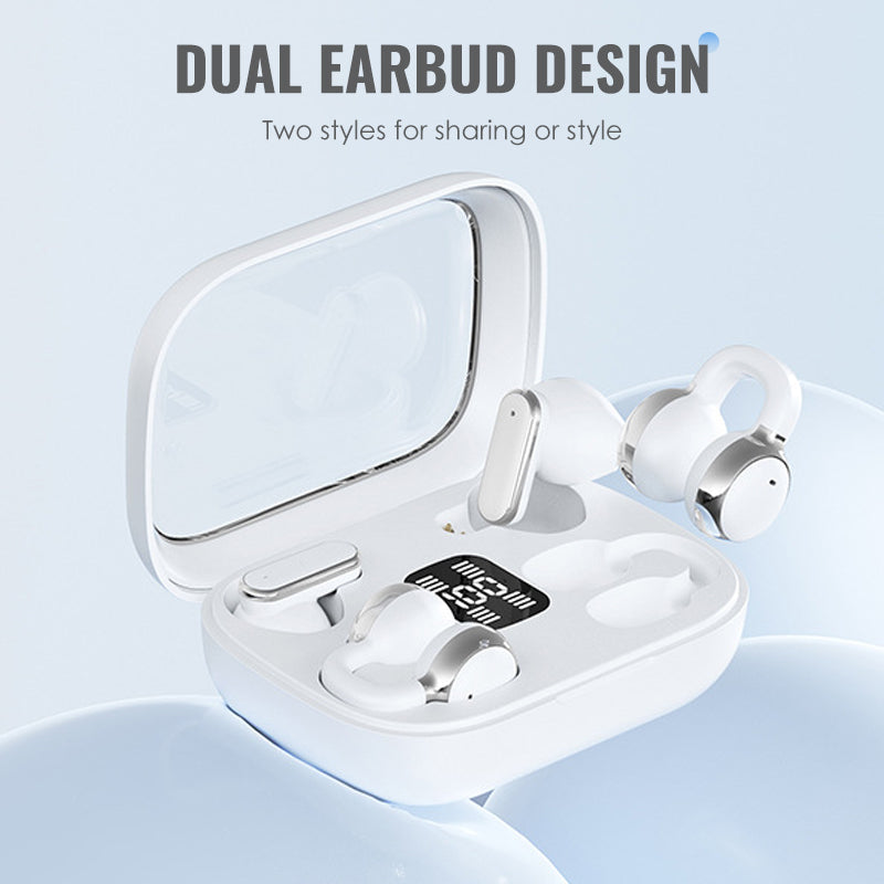 2-in-1 Smart Comfortable Earbuds Set with High-Quality Sound