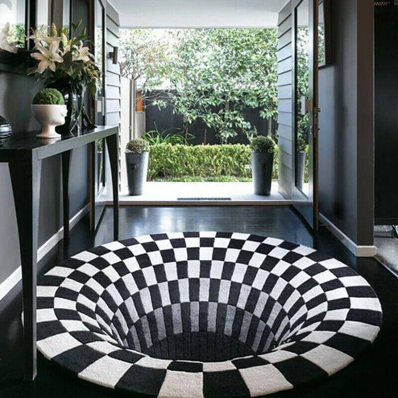 3D Optical Illusion Rug