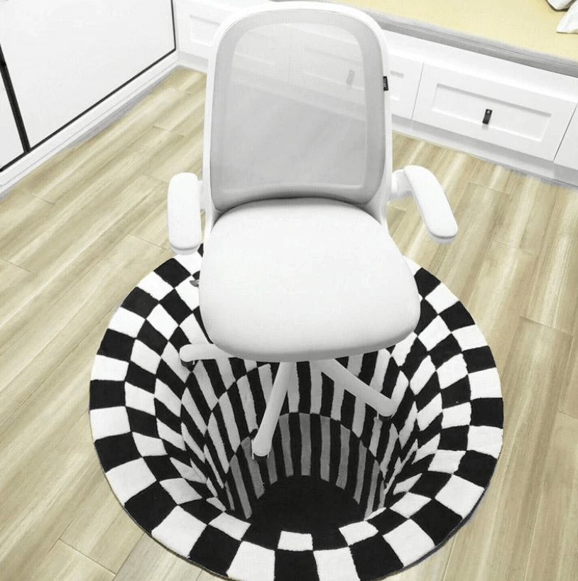 3D Optical Illusion Rug