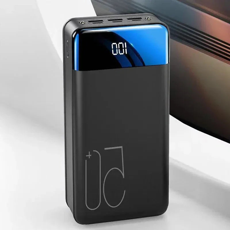 50,000mAh Power Bank with Multi-Device Charging – Compact Portable Charger with LED Indicator