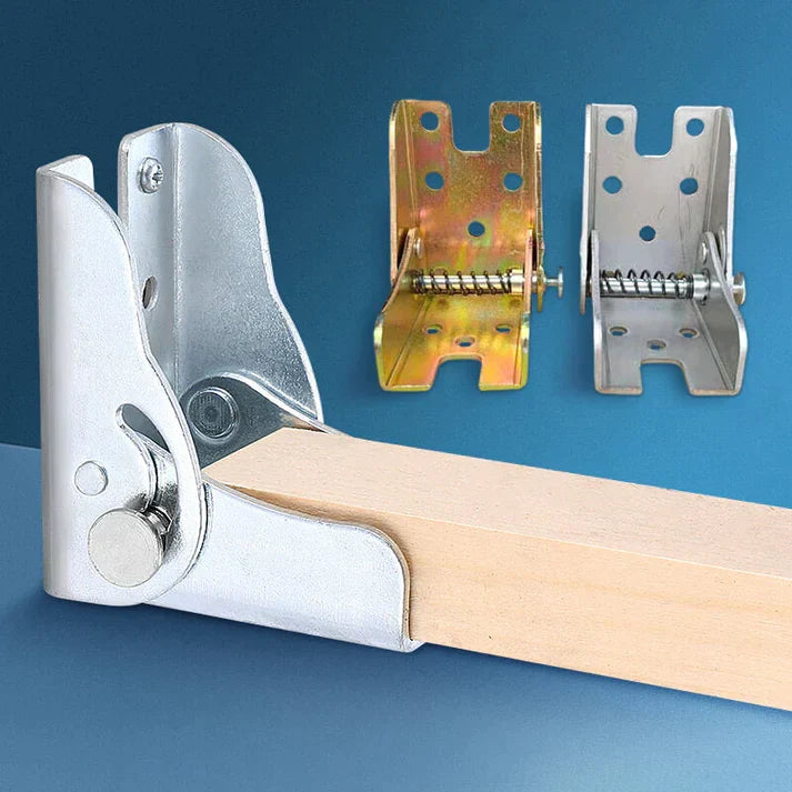 90-Degree Self-Locking Folding Hinge - Sturdy and Rustproof