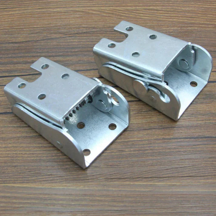 90-Degree Self-Locking Folding Hinge - Sturdy and Rustproof