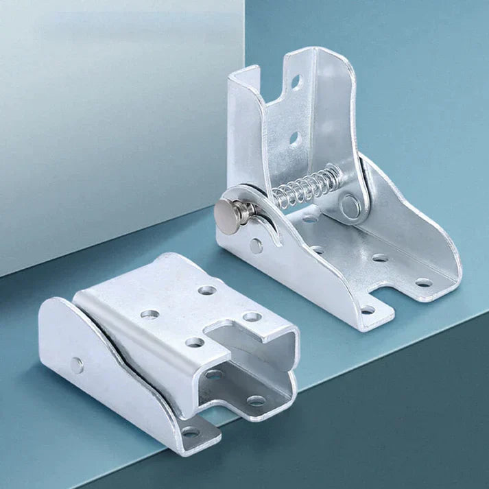90-Degree Self-Locking Folding Hinge - Sturdy and Rustproof