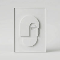 Abstract Wall Decor with 3D Line Effect - Spatialbloom