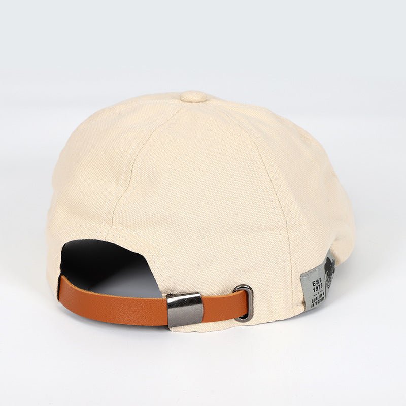 Adjustable Flat Cap for a Perfect Fit and Comfort