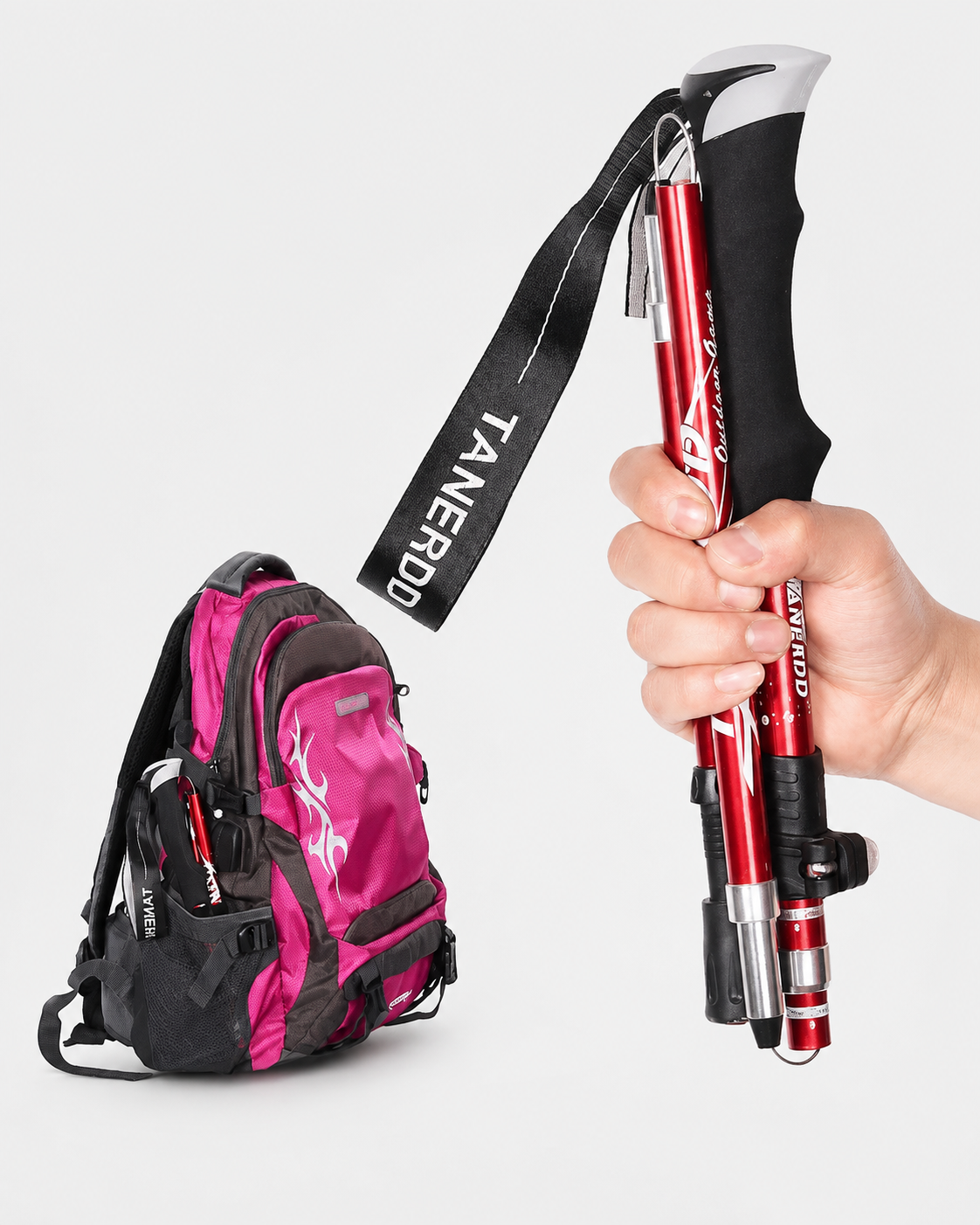 Adjustable Folding Telescopic Trekking Poles