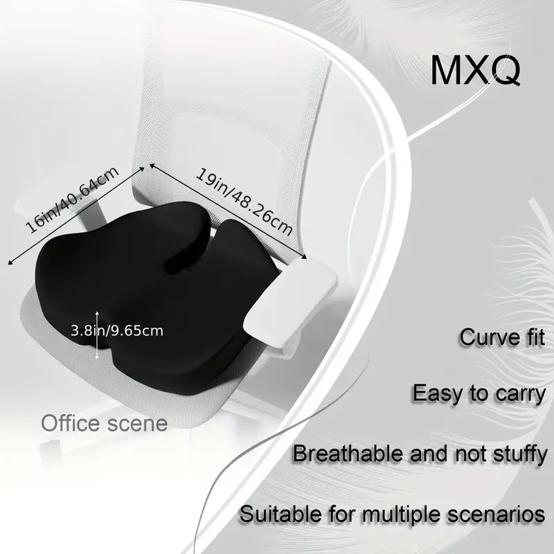 Adjustable Memory Foam Comfort Office Chair Cushion