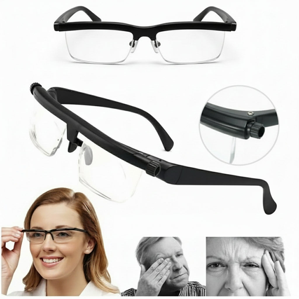 Adjustable Multifocus Reading Glasses