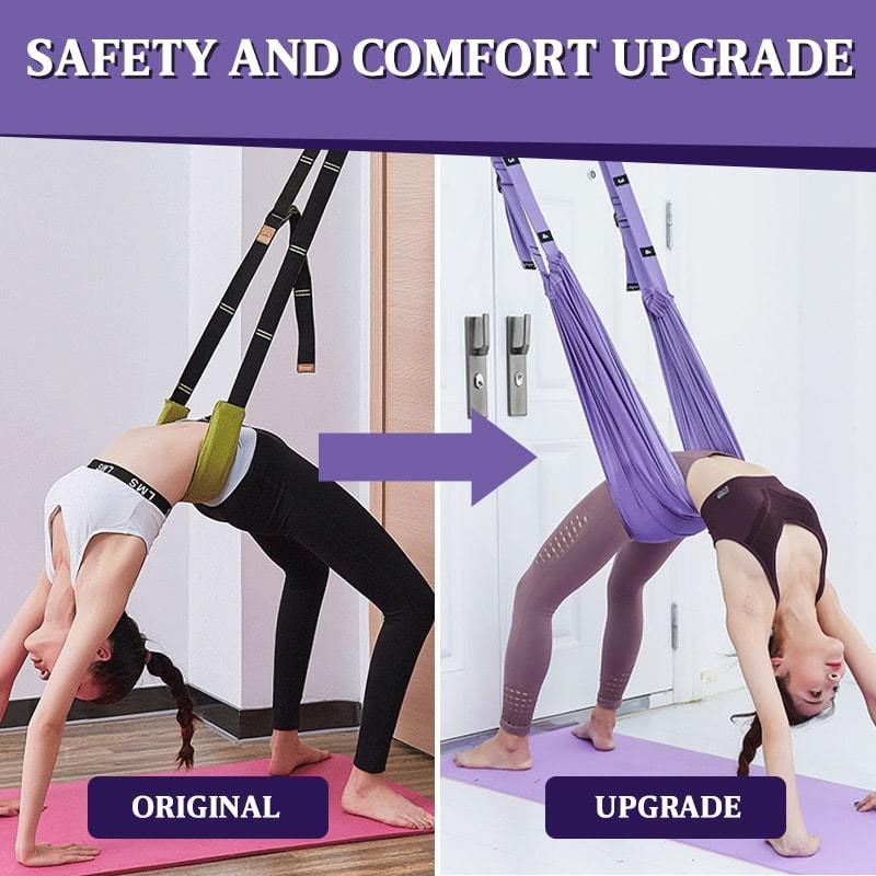 Adjustable Soft Fabric Stretch Band Flexibility Trainer