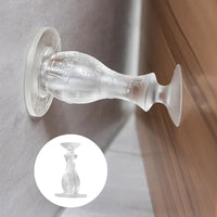 Anti-Collision Transparent Door Stopper