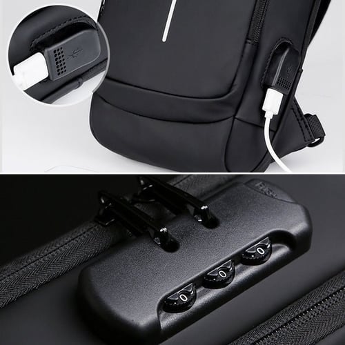 Anti-Theft Crossbody Bag