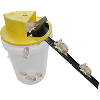 Automatic Bucket Lid Mouse Trap (4-Pack)