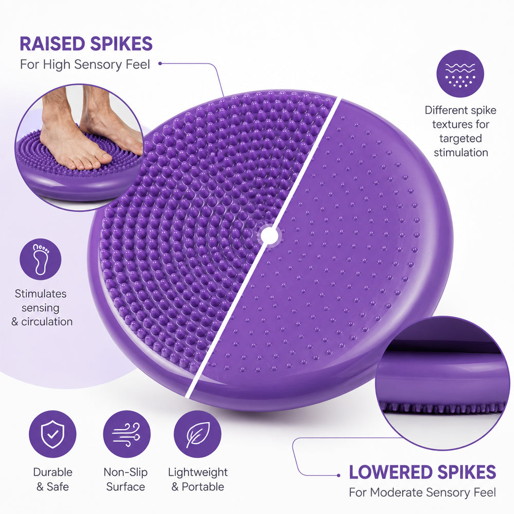 Balance Cushion with Pump – Strengthen Balance, Core, and Posture