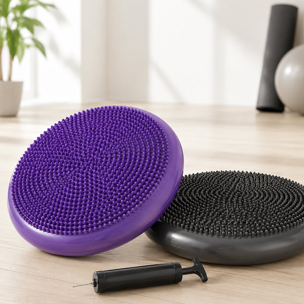 Balance Cushion with Pump – Strengthen Balance, Core, and Posture