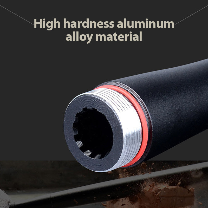 Baseball Bat Shaped LED Flashlight - Aluminum Alloy, 3 Lighting Modes, Emergency & Utility Use