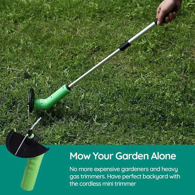 Battery-Powered Cordless Mini Weed Trimmer