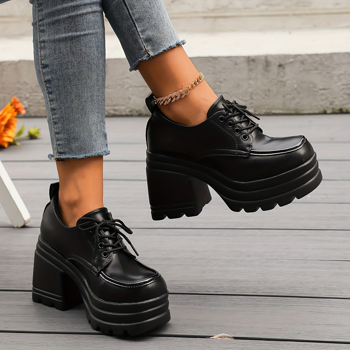 Bold and Comfortable Platform Shoes