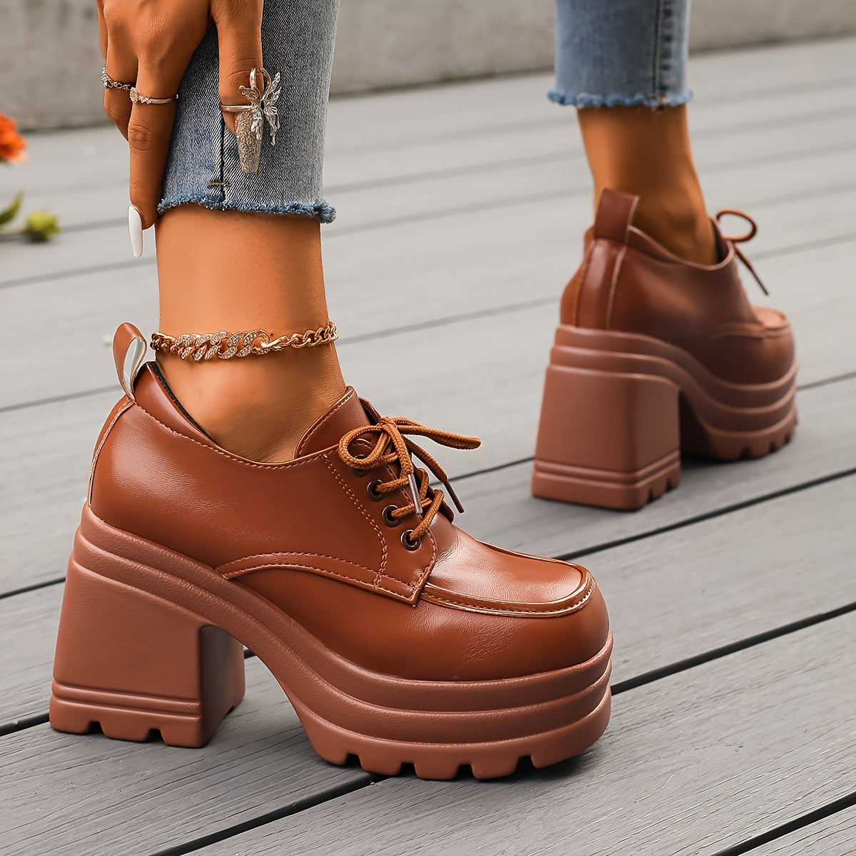 Bold and Comfortable Platform Shoes
