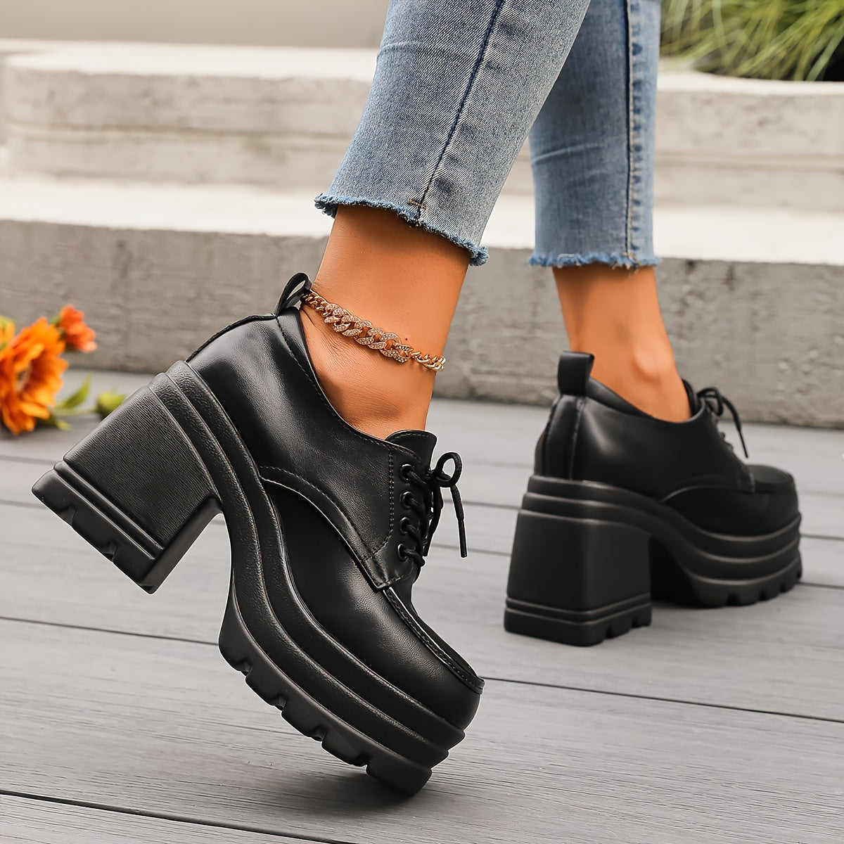 Bold and Comfortable Platform Shoes