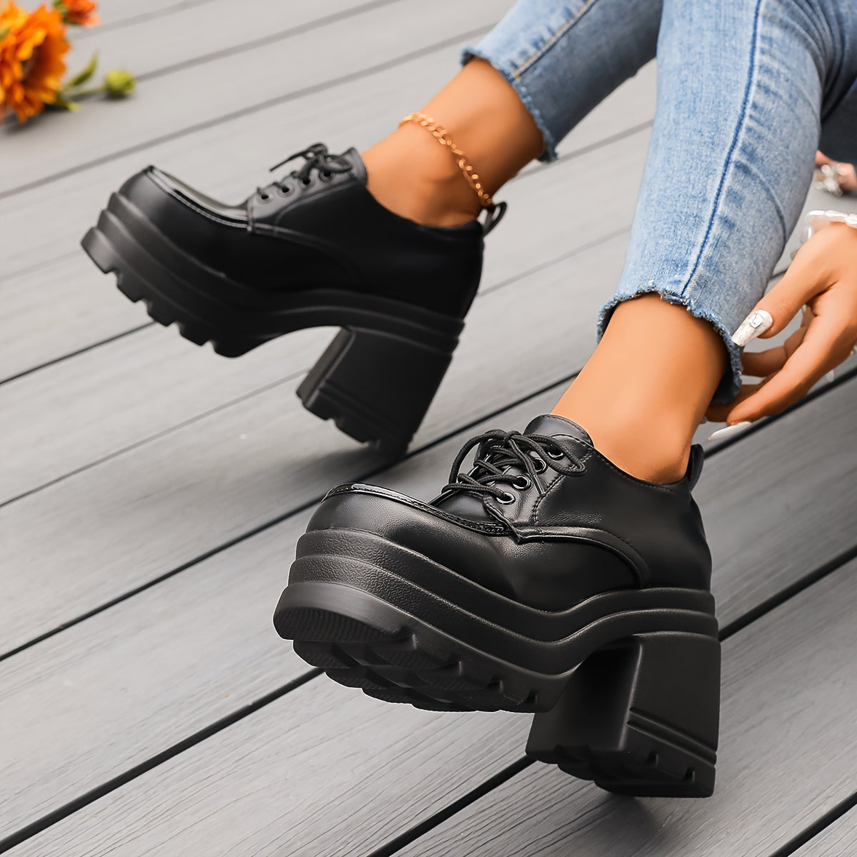 Bold and Comfortable Platform Shoes