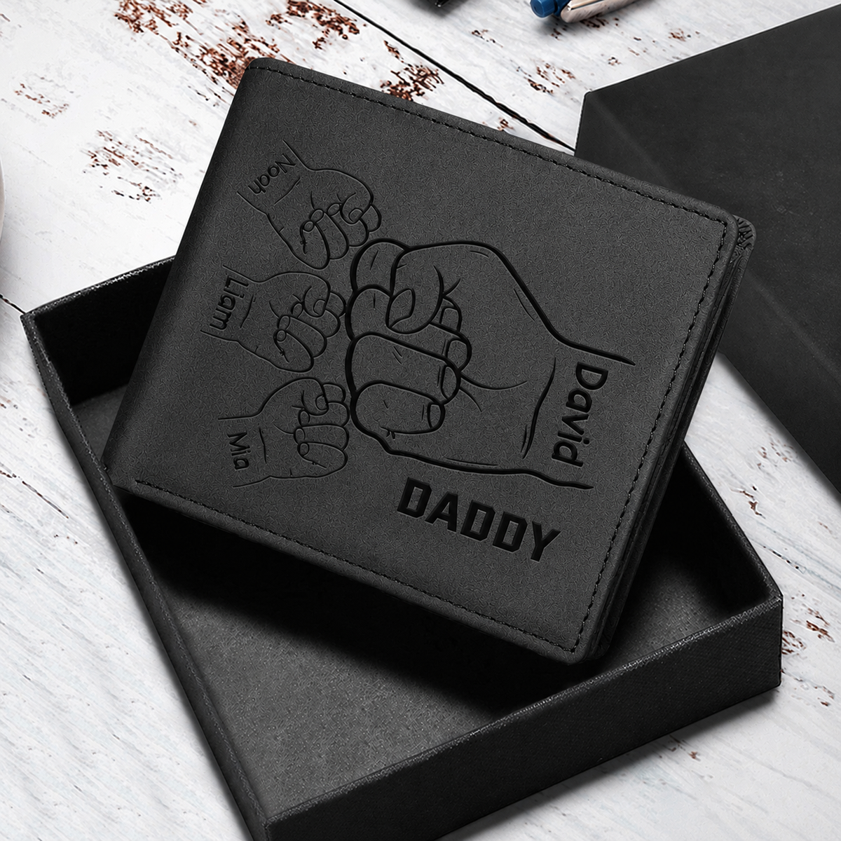 BondWallet | A Beautiful Keepsake He Will Always Carry With Him