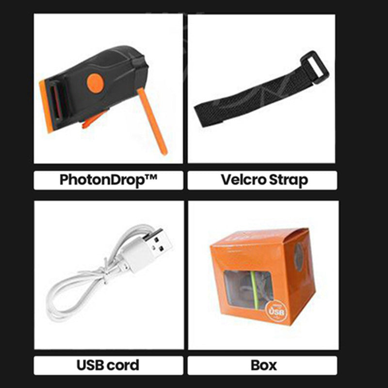 Bright LED Bike Tail Light - Safety and Visibility