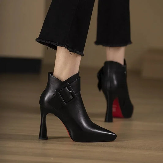 Buckle Ankle Boots