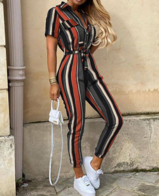 Button-Down Jumpsuit