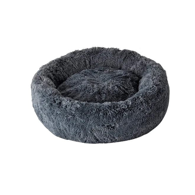 Calming Dog and Cat Bed with Raised Rim