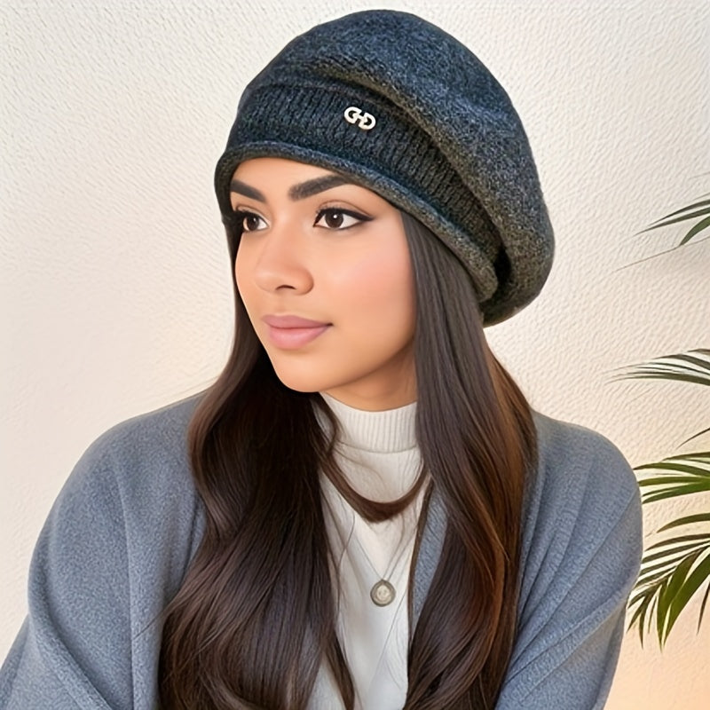 Chic Women's Beret - Elegance and Warmth for Winter
