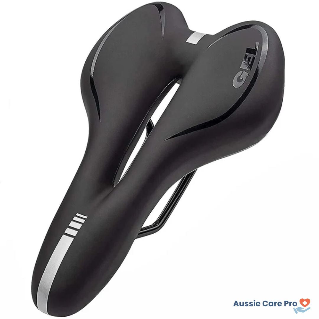 Comfort Gel Bike Saddle with Reflector
