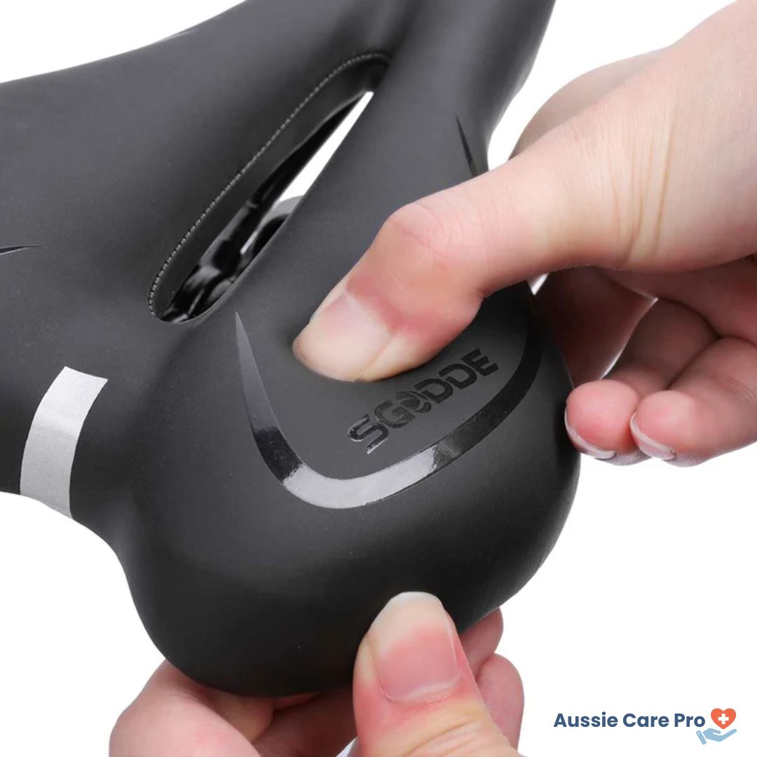 Comfort Gel Bike Saddle with Reflector