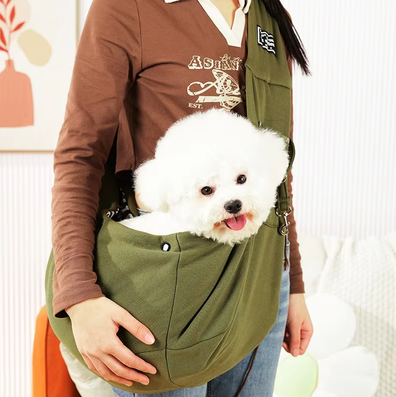 Comfort Shoulder Sling Carrier for Dogs and Cats